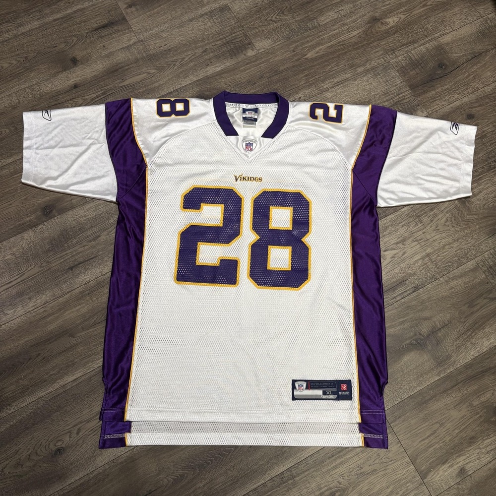 Minnesota Vikings Jersey Mens XL NFL Football Adrian Peterson Reebok